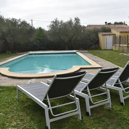 Pont Du Gard La Grenandise With Pool
