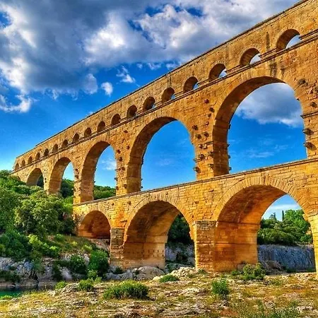 Pont Du Gard La Grenandise With Pool * Кастийон-дю-Гар